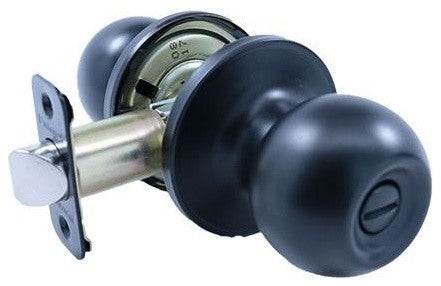 Pamex Saturn Knobset, Oiled Rubbed Bronze, Passage