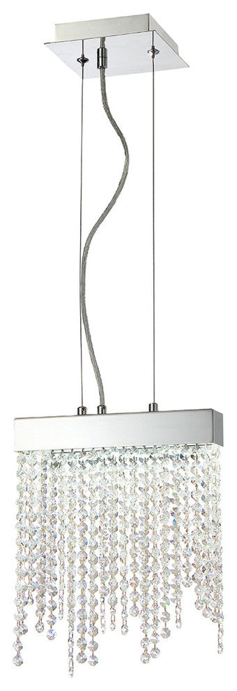 Rossi 1-Light Pendant, Chrome