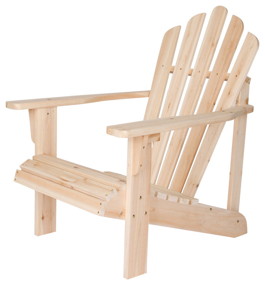 Westport Adirondack Chair, Natural