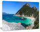 Small Hidden Bay Panorama, Large landscape Canvas Art Print, 60x40