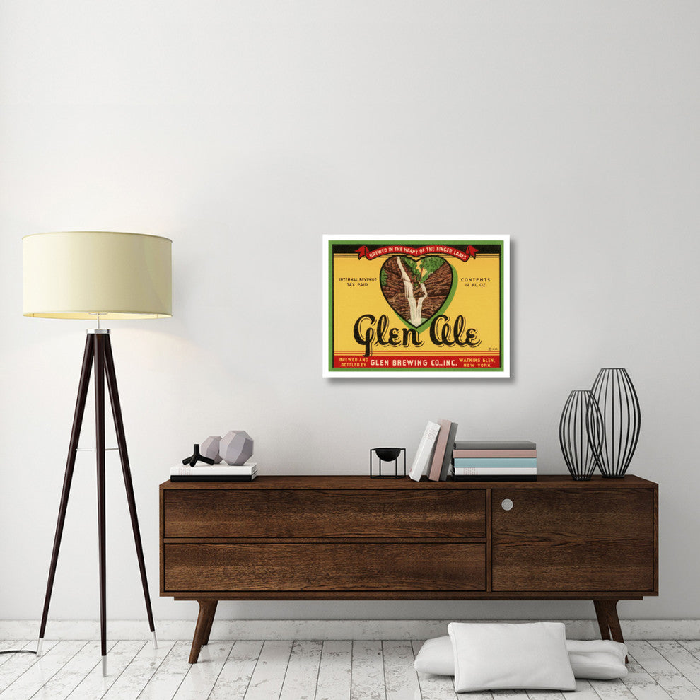 "Glen Ale" Digital Paper Print by Retrolabel, 32"x25"