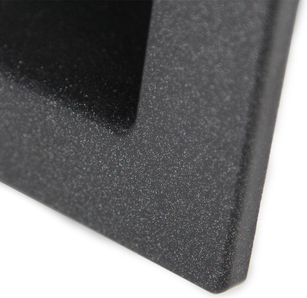 Nantucket Sinks Small Single Bowl Undermount Granite Composite, Black