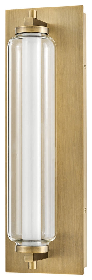 Hinkley Lucien Medium Led Vanity, Lacquered Brass