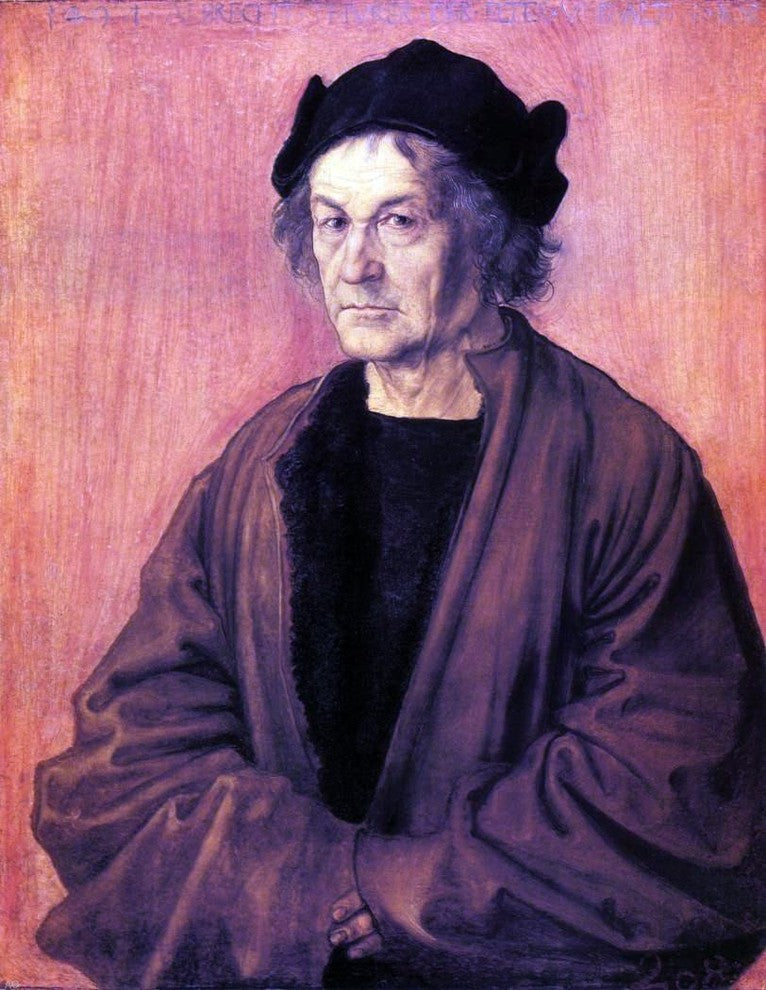 Albrecht Durer Albrecht Durer the Elder at Age 70 Gallery Wrapped Canvas Print