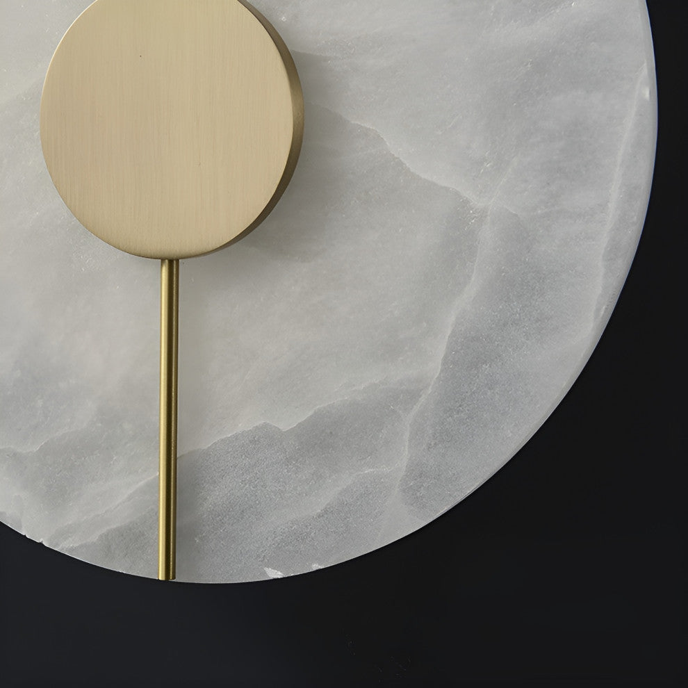 Luxury Marble Wall Lamp for Bedroom, Living Room, Kitchen, A