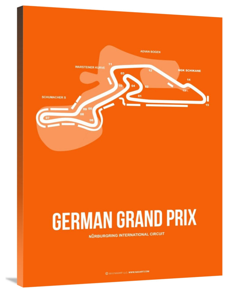 "German Grand Prix 3" Fine Art Print