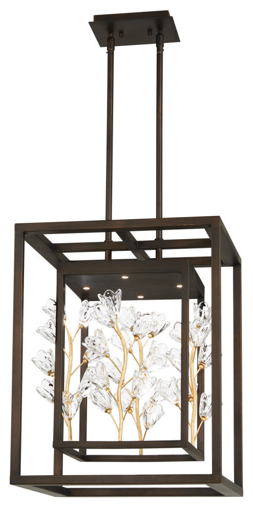 Minka Metropolitan, N7963-730-L, Maison Des Fleurs, LED Pendant