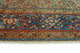Fine Vintage Distressed Zavrina Ivory/Blue Rug, 6'7x9'10