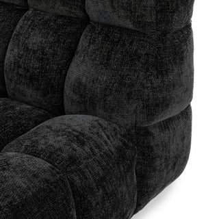 Roba Upholstered Fabric Swivel Lounge Chair