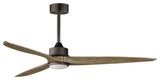 Maxim 88833 Woodwind 72" 3 Blade Indoor LED Ceiling Fan - Charcoal Bronze