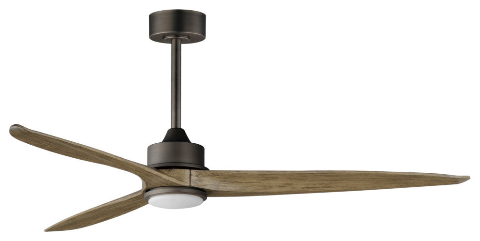 Maxim 88833 Woodwind 72" 3 Blade Indoor LED Ceiling Fan - Charcoal Bronze