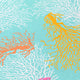 Indoor/Outdoor Seabreeze SZ3 Teal Machine Washable 10' x 14' Rug