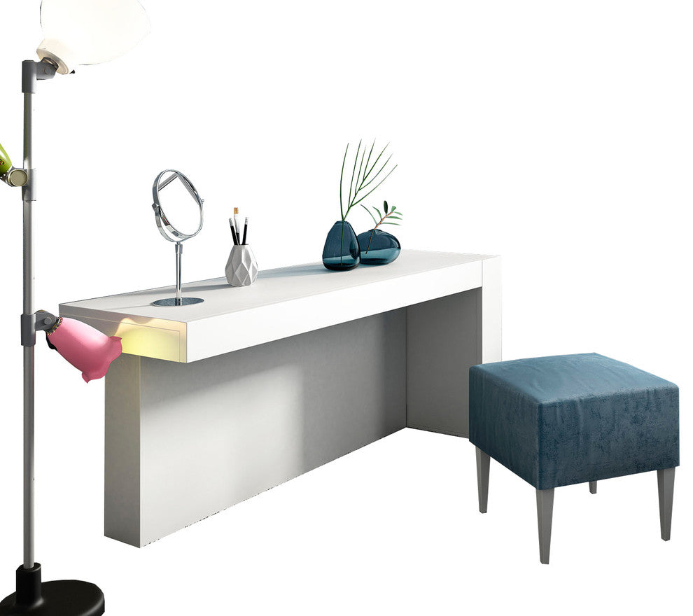 T23 Bedroom Make-up Vanity 3-Piece Set 55", Matte Finish