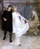 Maurice William Greiffenhagen Ophelia and Laertes Gallery Wrapped Canvas Print