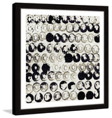 "Dark Donuts" Framed Art Print