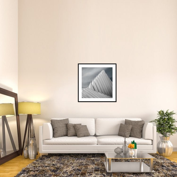 "Agtama" Framed Digital Print by Gilbert Claes, 38"x38"