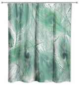 Peacock Feathers 2 71x74 Shower Curtain