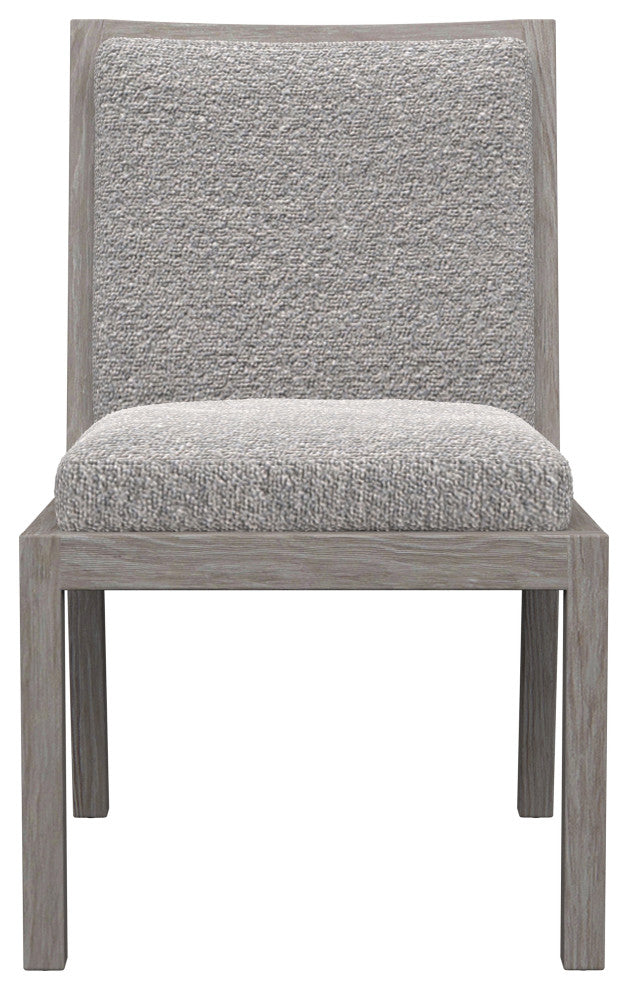 Bernhardt Trianon Ladderback Side Chair, Gris Finish