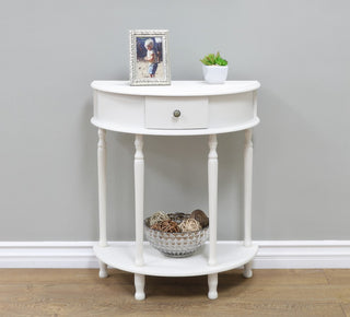 Megahome Side Table, White