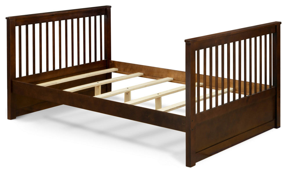 Odessa Twin & Full Bunk Bed In Phillip Walnut Finish