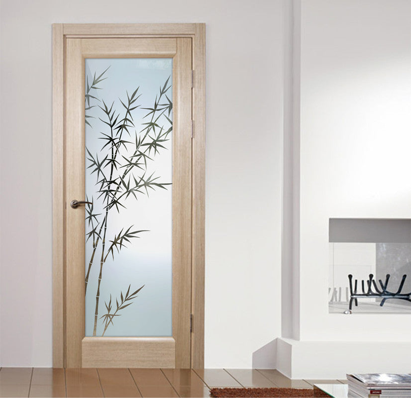 Interior Prehung Door or Interior Slab Door - Bamboo Forest - Primed - 30" x...