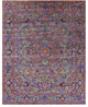 7' 11" X 10' 2" Wool & Silk Handmade Persian Heriz Serapi Rug - Q15575