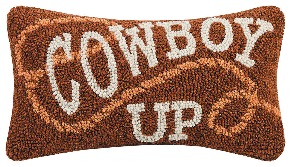 Cowboy Up Hook Pillow