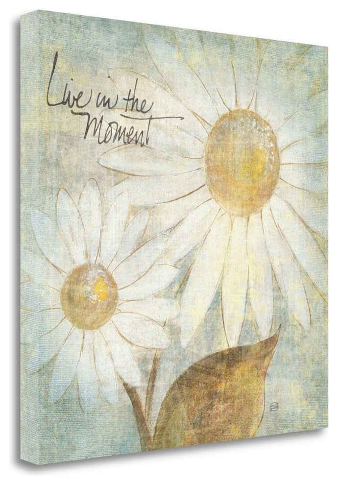 "Daisy Do III - Live In The Moment" By Chris Paschke, Gallery Wrap Canvas