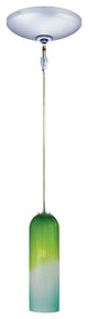 Light Low Voltage Pendant And Canopy Kit, Amber Bronze, Blue Green Gradient Chro