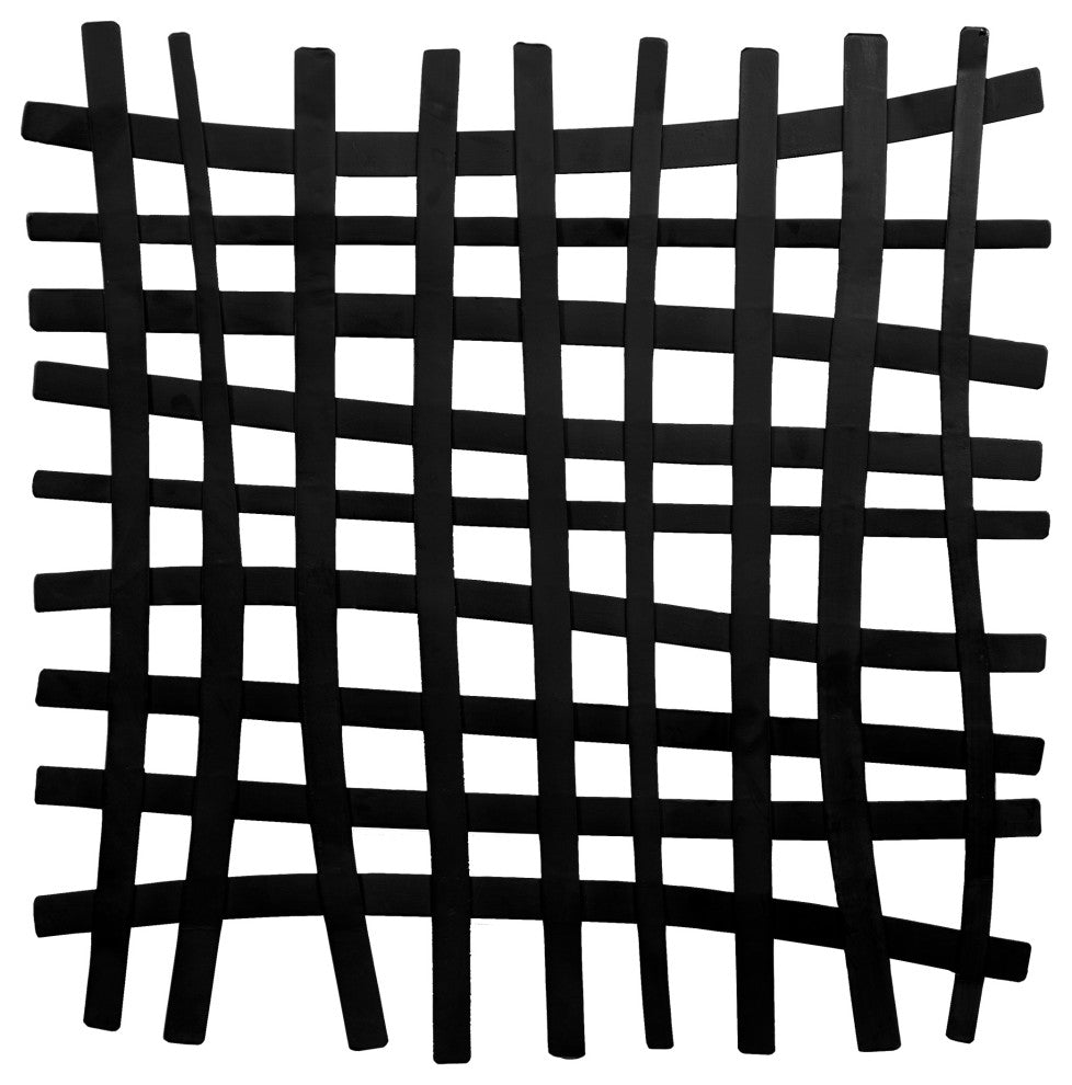 Gridlines Iron Wall Decor
