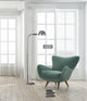Artiva USA Satellite 58" LED Pharmacy Full Spectrum Floor Lamp, Chrome