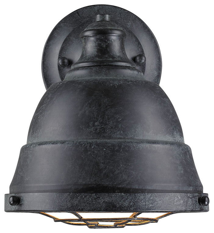 Bartlett 1-Light Wall Sconce, Black Patina