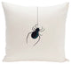 Eeek! Holiday Print Pillow, White, 20"x20"