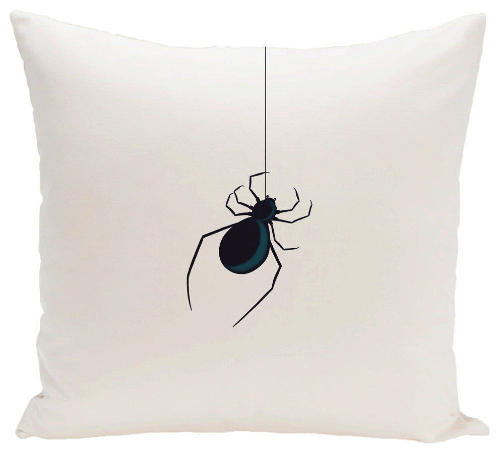 Eeek! Holiday Print Pillow, White, 20"x20"