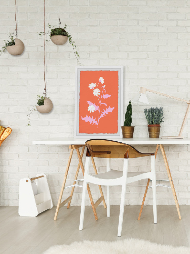 "Pick a Daisy" Framed Painting Print, 24x36