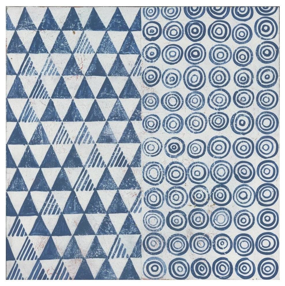 "Maki Tile I" Digital Paper Print by Kathrine Lovell, 42"x42"