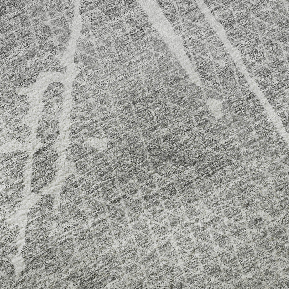 Premium Machine Washable Mayfield AMF628 Gray 5' x 7'6" Rug