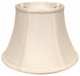 15" White Drum Monay Shantung Lampshade