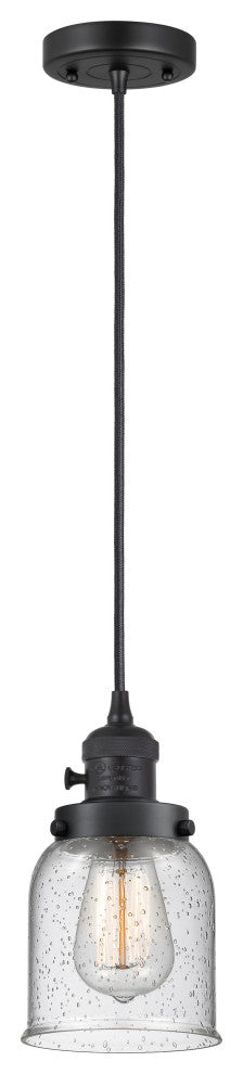 INNOVATIONS 201CSW-BK-G54-LED 1-Light Mini Pendant Matte Black