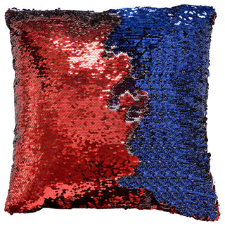 Decorative Mermaid Throw Pillow, Red/Blue, 20"x20"