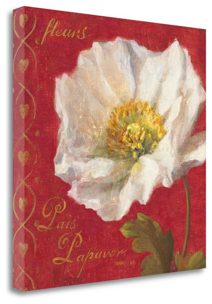 "Paris Blossom II" By Danhui Nai, Giclee Print on Gallery Wrap Canvas