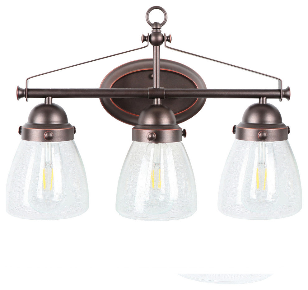 L3WL 3 Light Vanity Wall Lighting