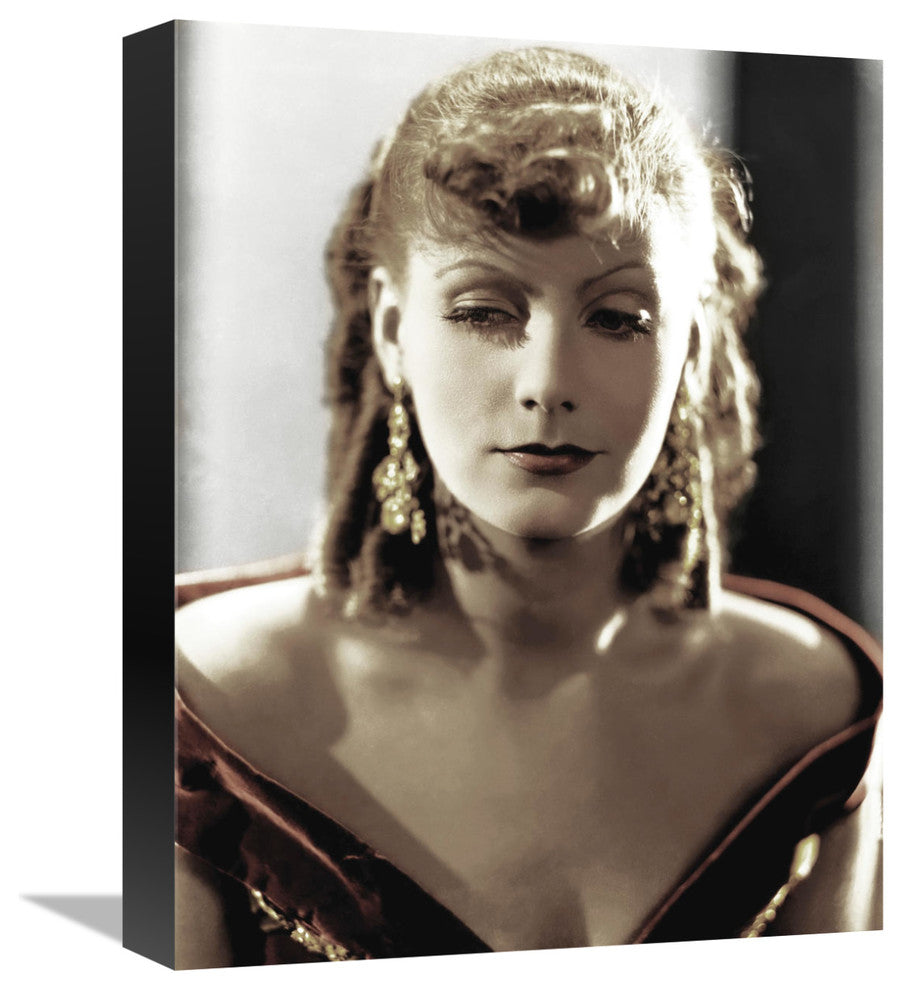 "Greta Garbo" Stretched Canvas Giclee by Hollywood Photo Archive, 13x16"