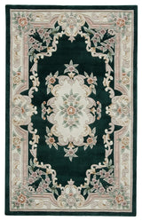 New Aubusson, Emerald, 5'x8'