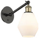 Innovations 317-1W-BAB-G651-6-LED 1-Light Sconce, Black Antique Brass