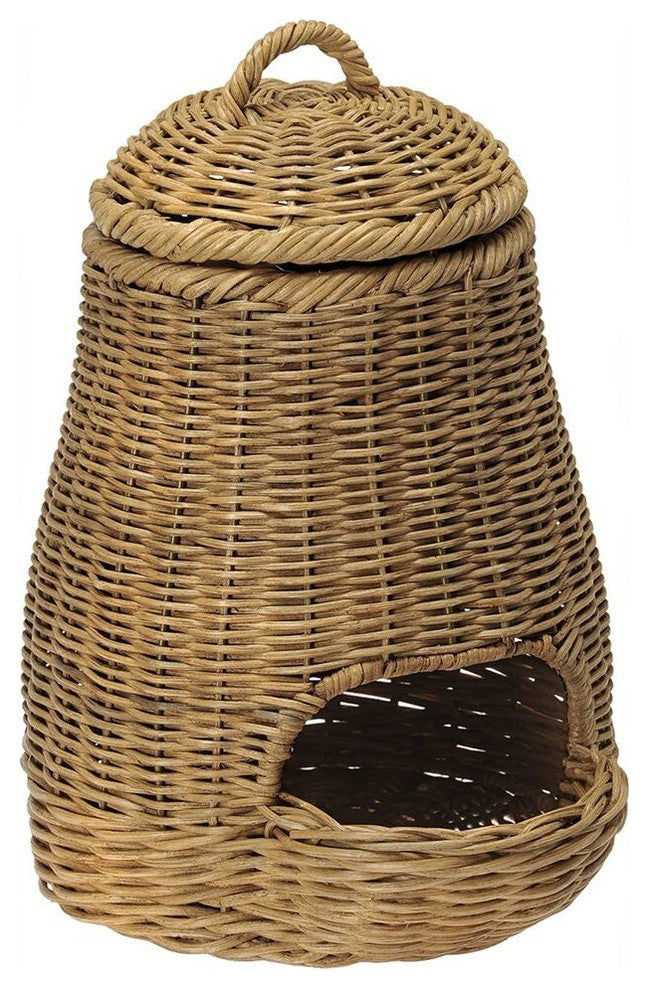 Wicker Potato Basket, Fruit and Vegetable Storage Basket, Medium