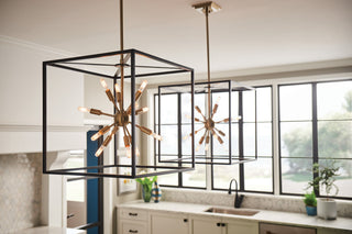 Hinkley Aros Large Open Frame Pendant, Black*