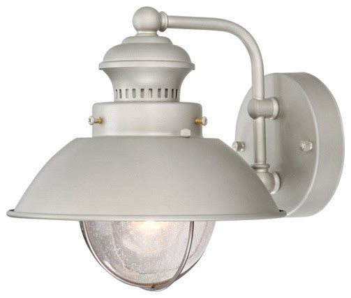 Harwich 8" Outdoor Wall Light Brushed Nickel