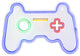 11" LED Neon Style Video Game Controller Wall Sign
