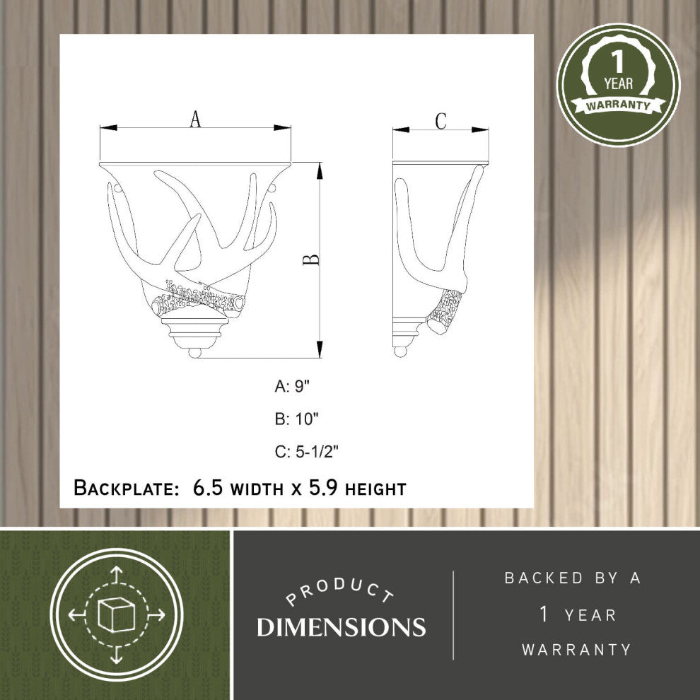 Yoho 1-Light Wall Sconce